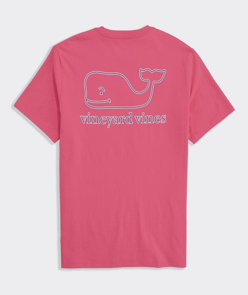 Stripe Whale Short-Sleeve Pocket Tee