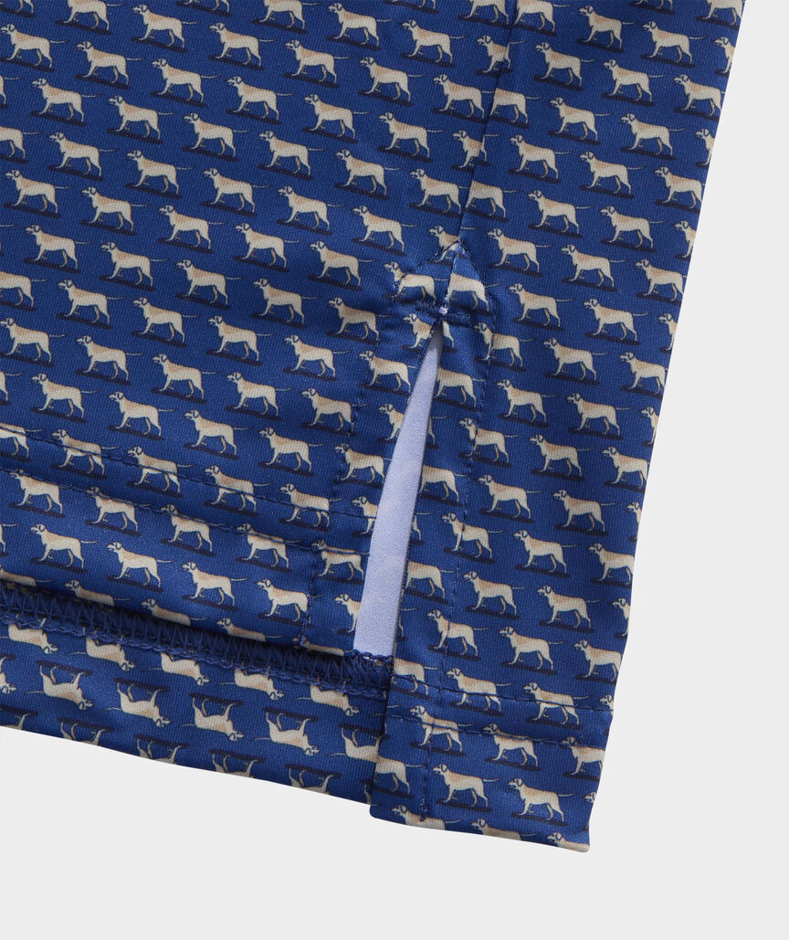 Big & Tall Printed Sankaty Polo