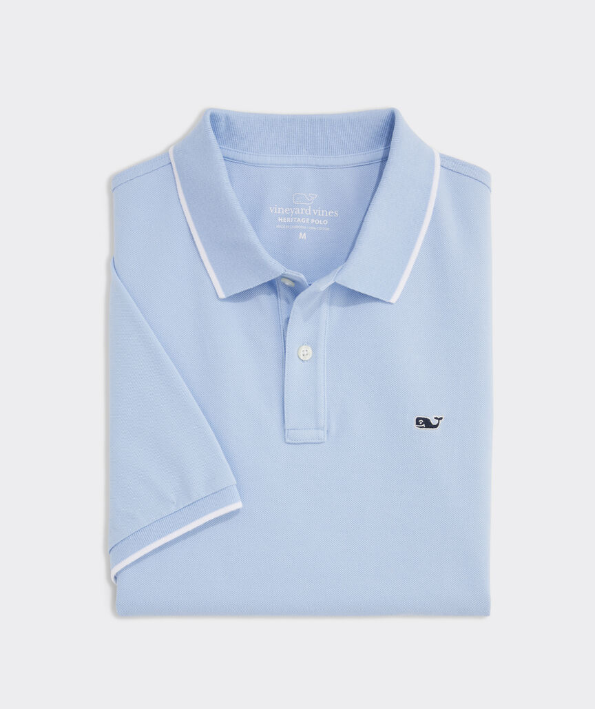 Heritage Tipped Pique Polo