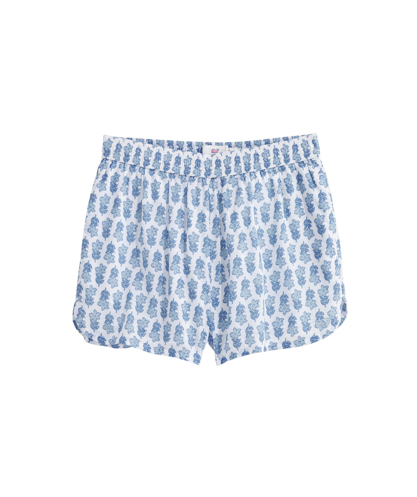 OUTLET Girls' Seastitch Floral Print Pull-On Shorts