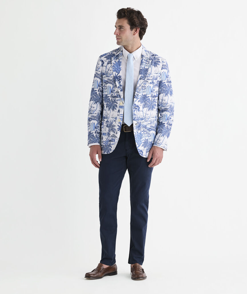 Keys To Escape Linen Greenwich Sport Coat