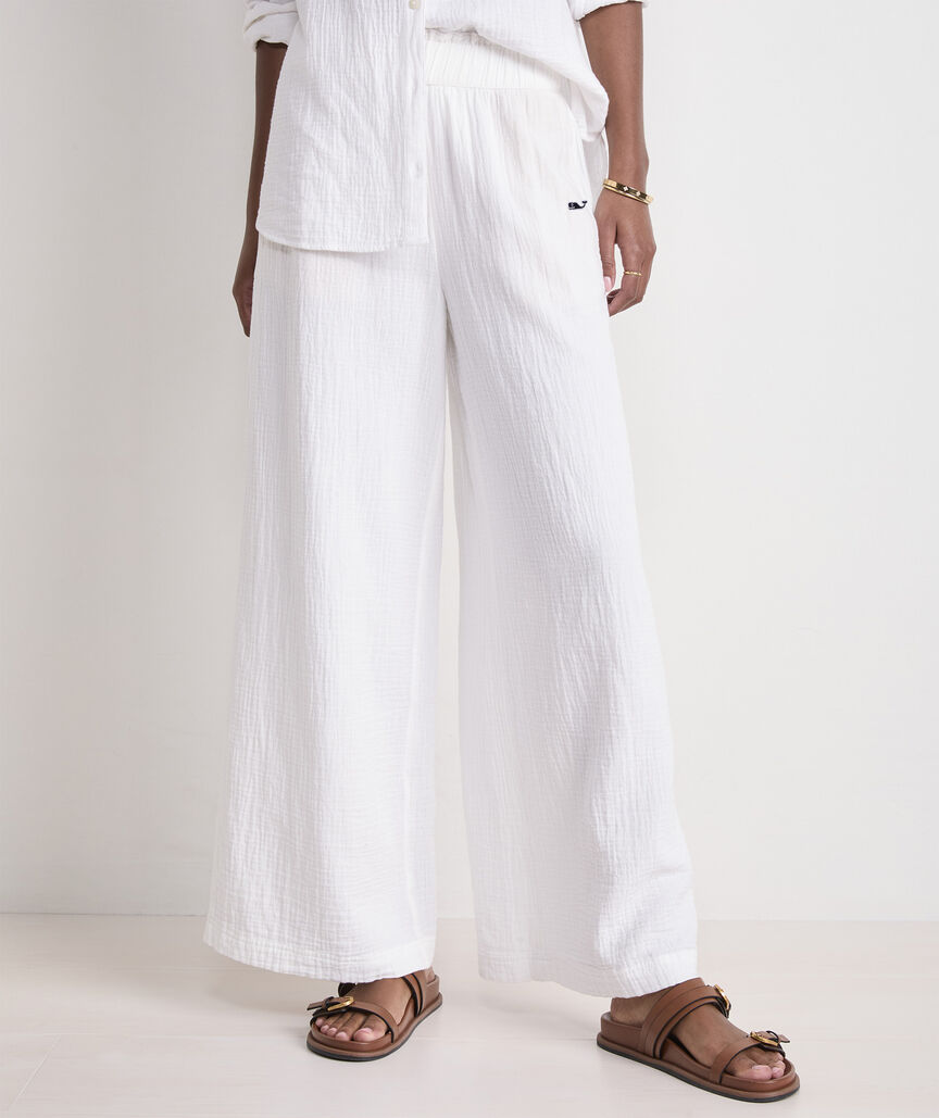 OUTLET Gauze Pants