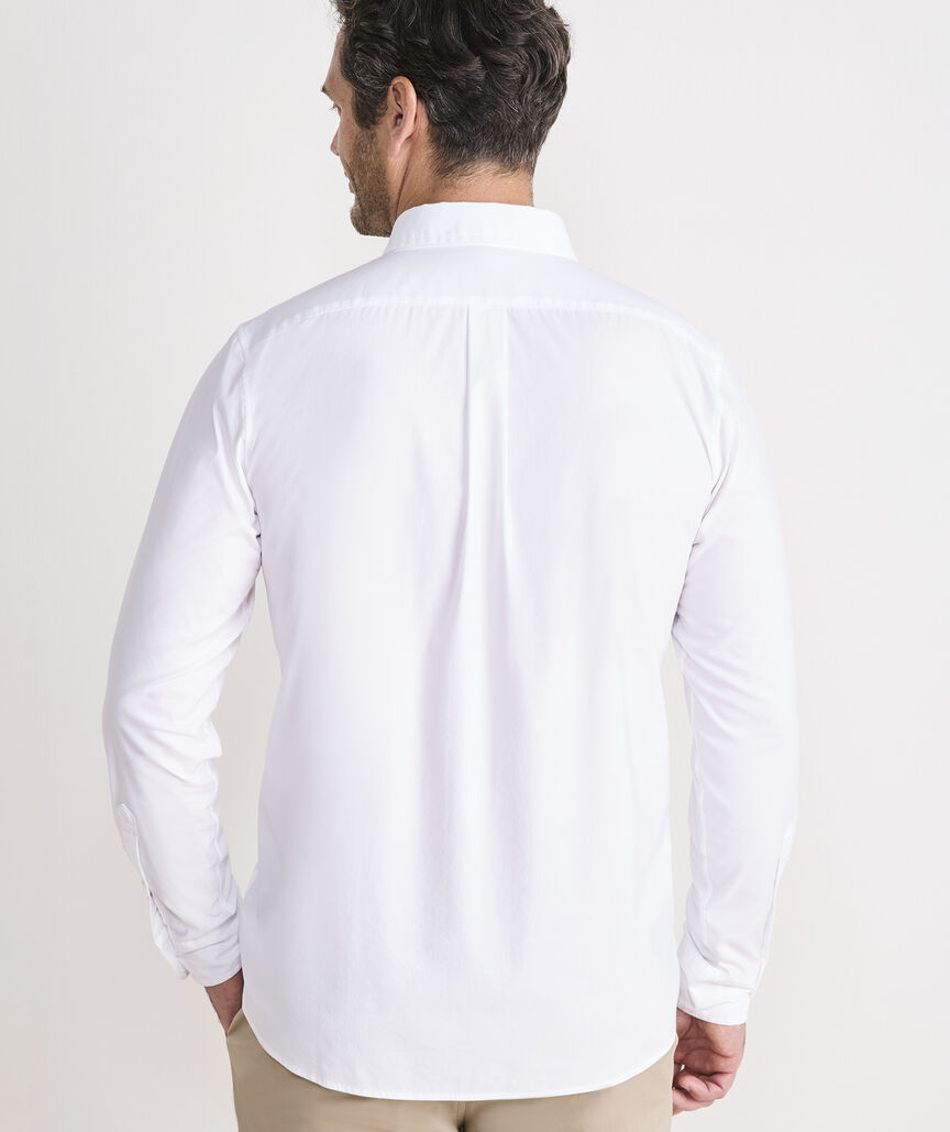 Performance Cotton Breakwater Solid Slim Fit Shirt