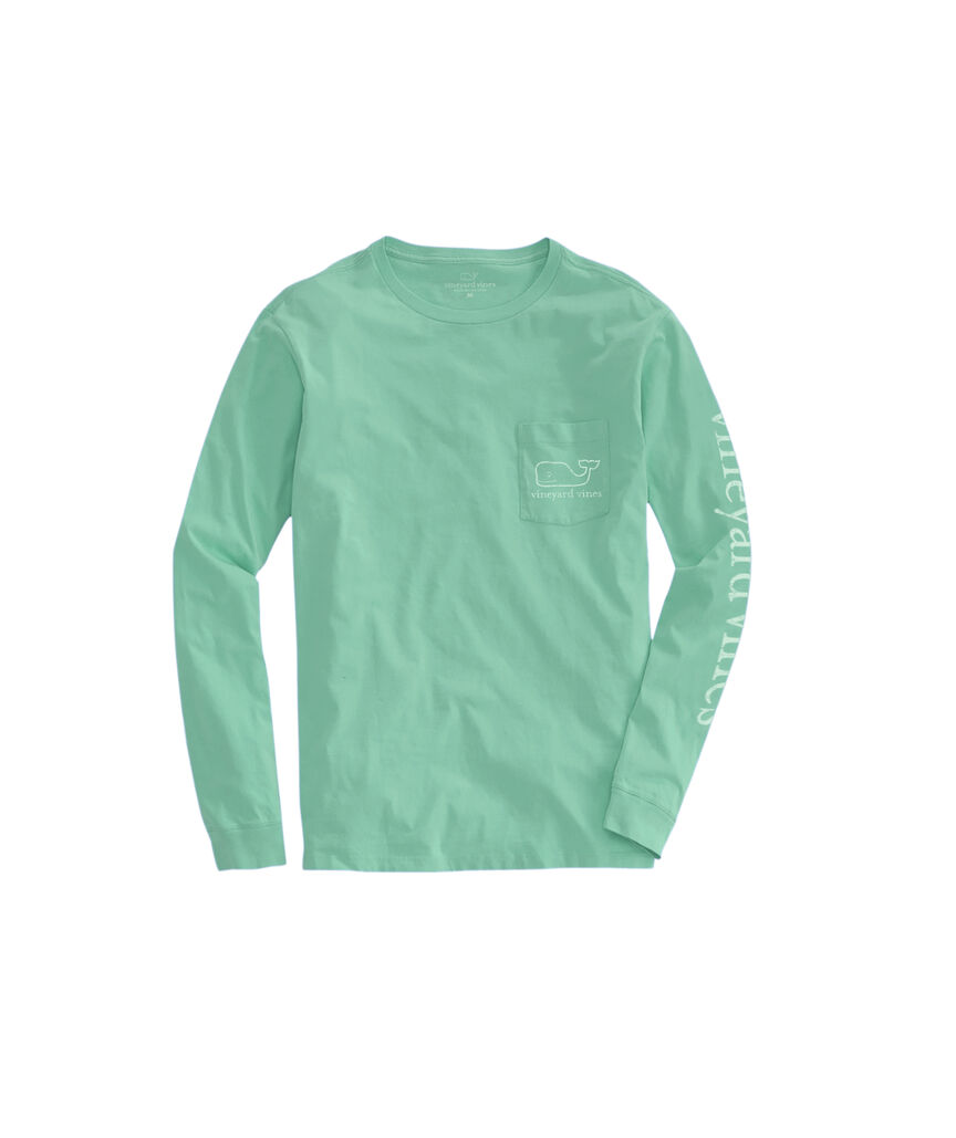 OUTLET Kids' Vintage Whale Long-Sleeve Pocket Tee
