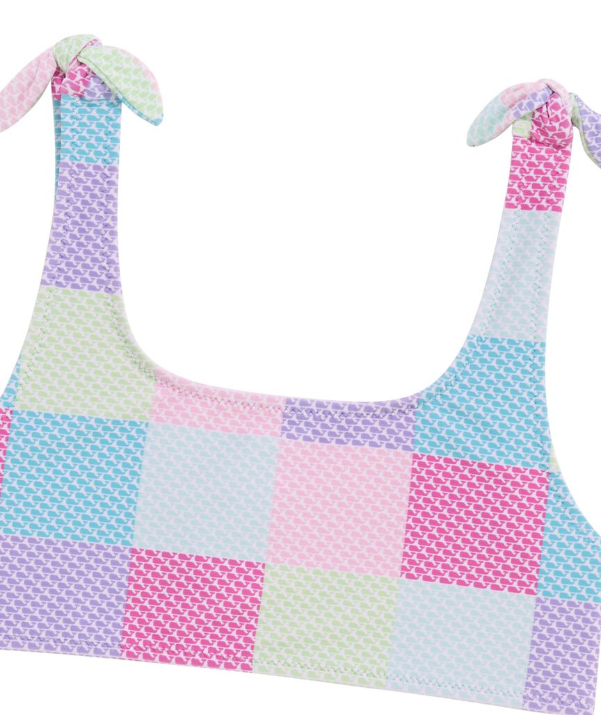 OUTLET Girls' Printed Tie-Shoulder Bikini