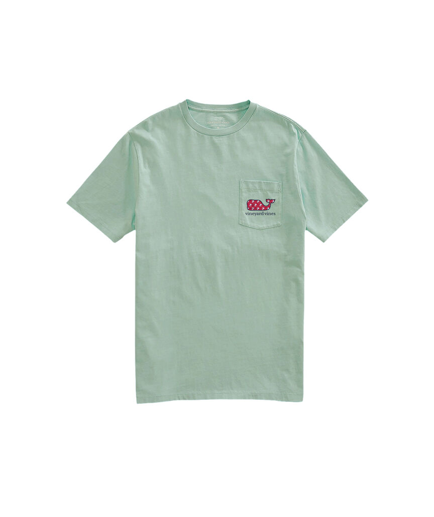 OUTLET Santa Marlin Whale Fill Short-Sleeve Pocket Tee