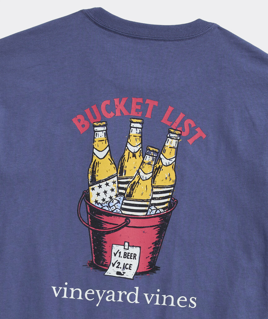 Bucket List Long-Sleeve Pocket Tee