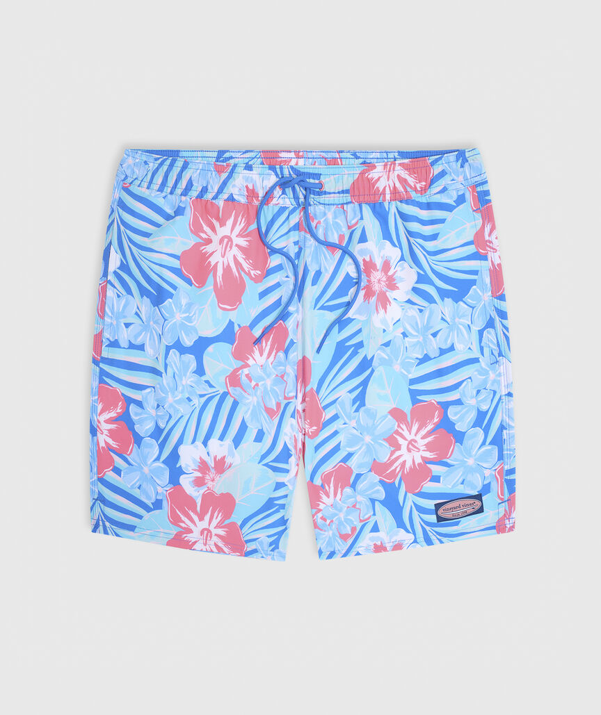 OUTLET Boys' Vintage Floral Chappy Swim Trunks