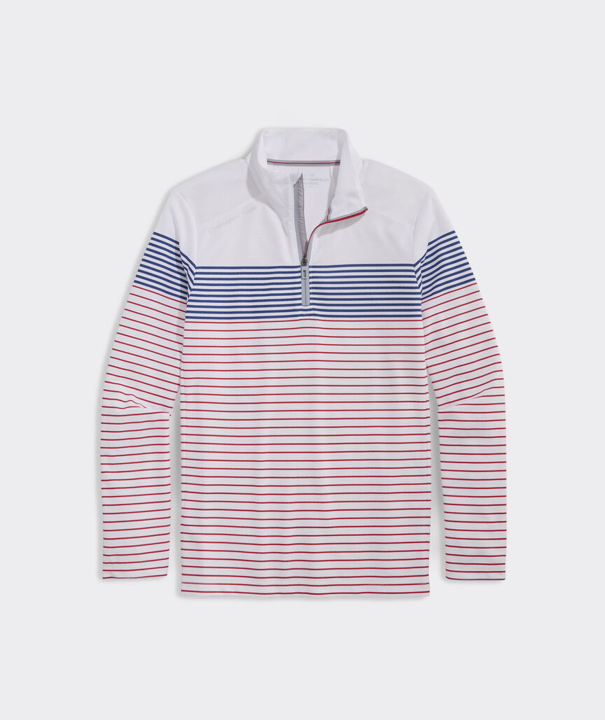 Striped Sankaty Quarter-Zip