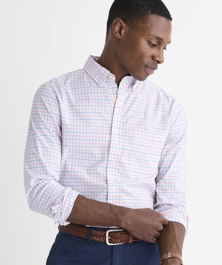 Performance Cotton Morada Bay Tattersall Shirt