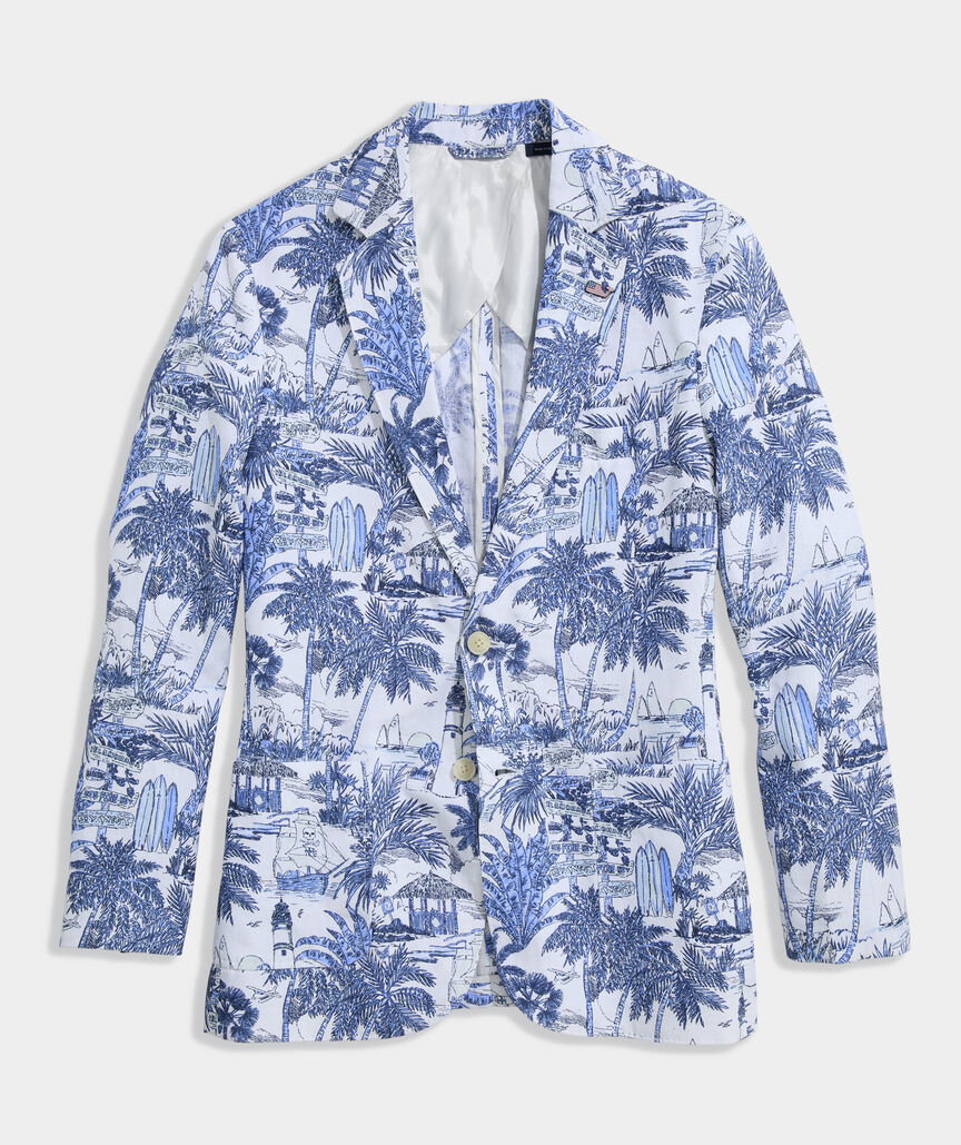 Keys To Escape Linen Greenwich Sport Coat