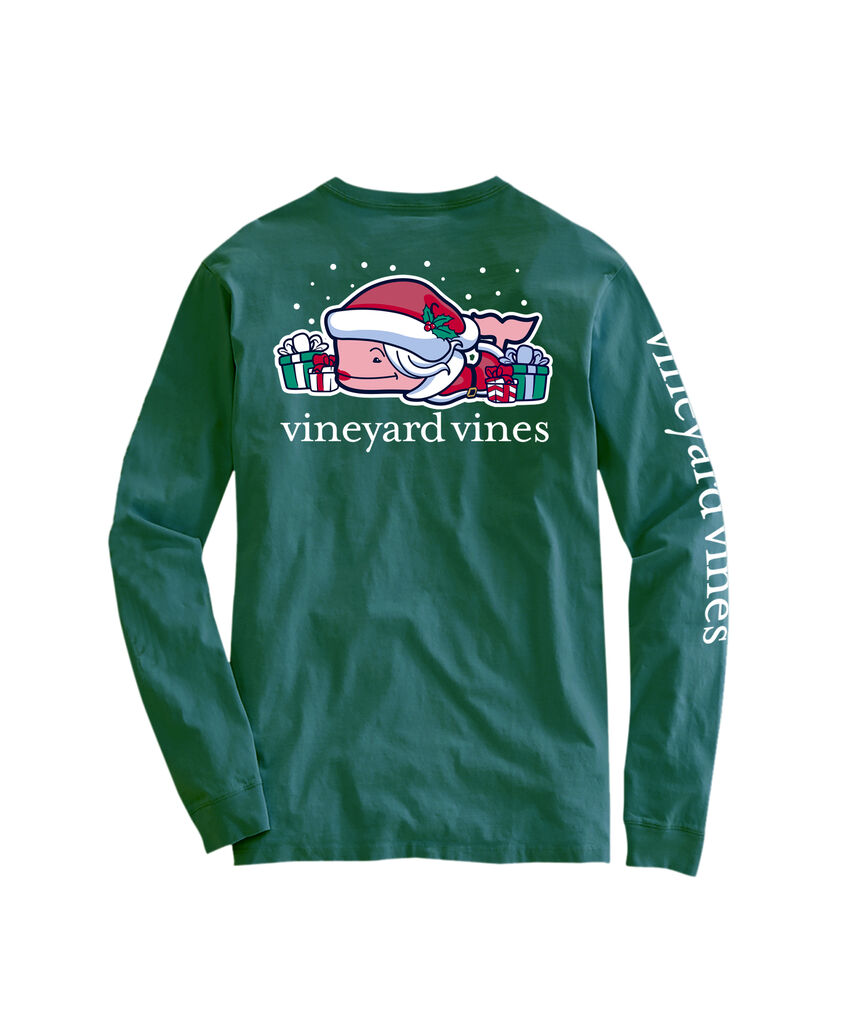 OUTLET Mrs. Claus Presents Long-Sleeve Pocket Tee