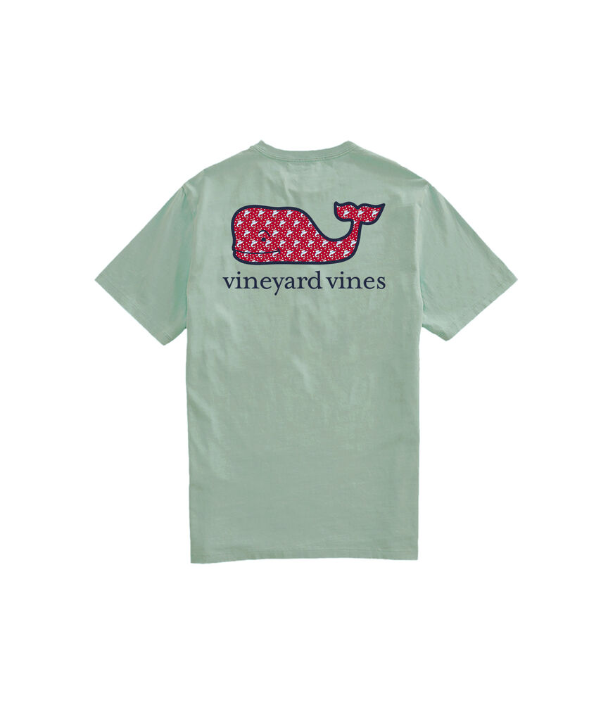 OUTLET Santa Marlin Whale Fill Short-Sleeve Pocket Tee