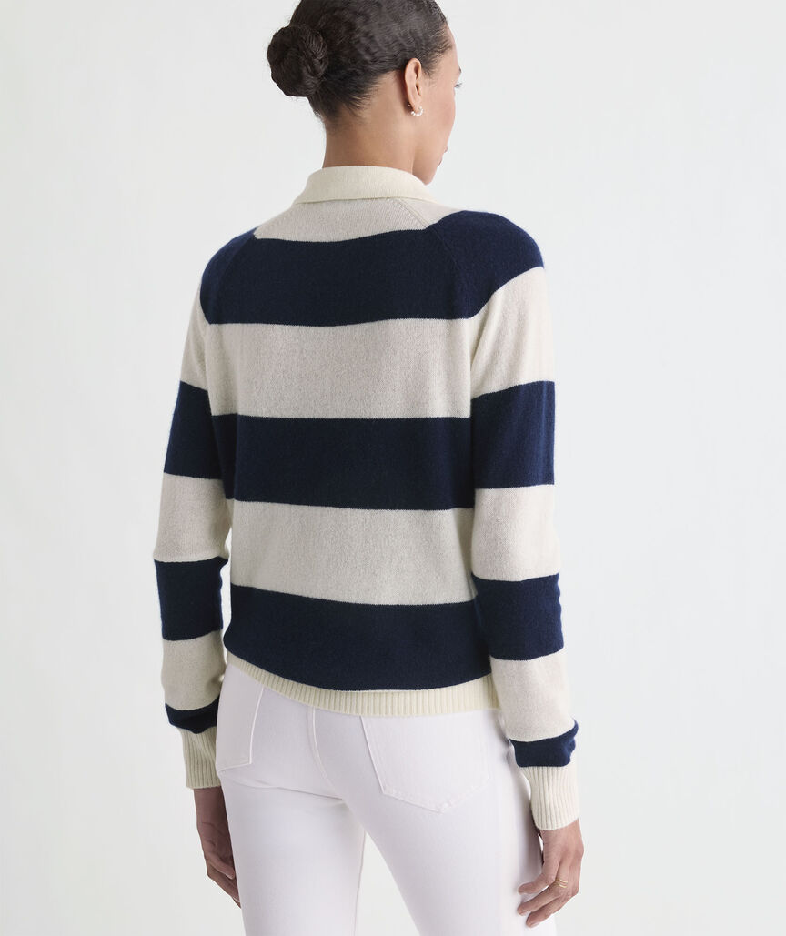 Head Of The Charles® Women's Seaspun Cashmere Polo Sweater