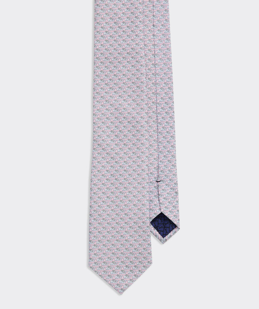 Kentucky Derby Jockey & Whale Silk Tie