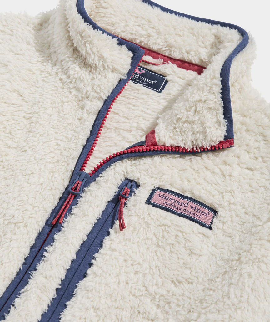 New England High-Pile Fleece Quarter-Zip