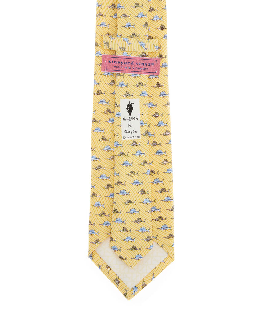 Sailfish & Bones Tie