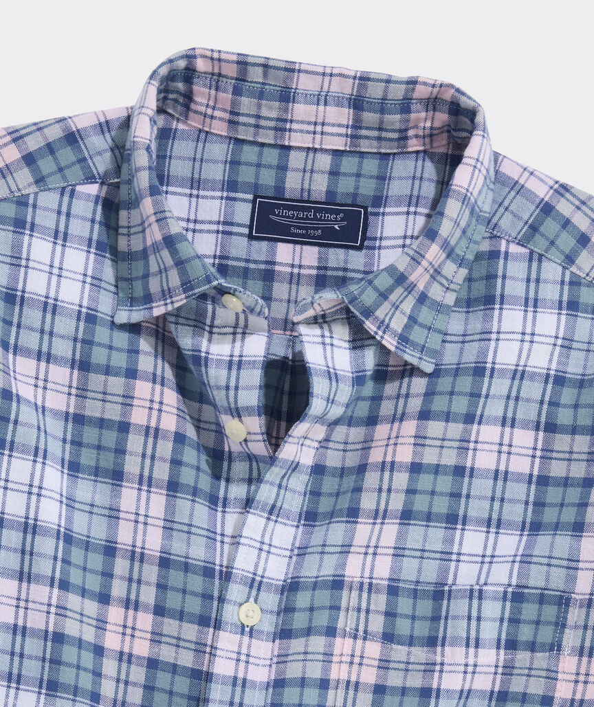 Nobadeer Plaid Island Cotton Shirt
