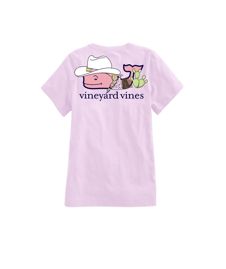 OUTLET Cowgirl Whale Short-Sleeve Pocket Tee