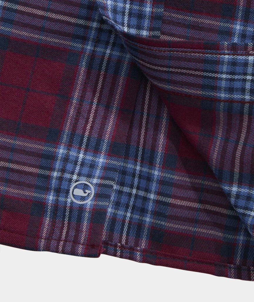 Performance Tech Twill Plaid Shirt