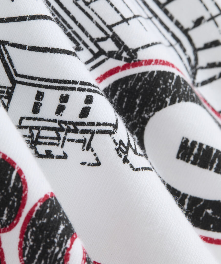 University of Georgia Women's Sanford Stadium Short-Sleeve Boxy Tee
