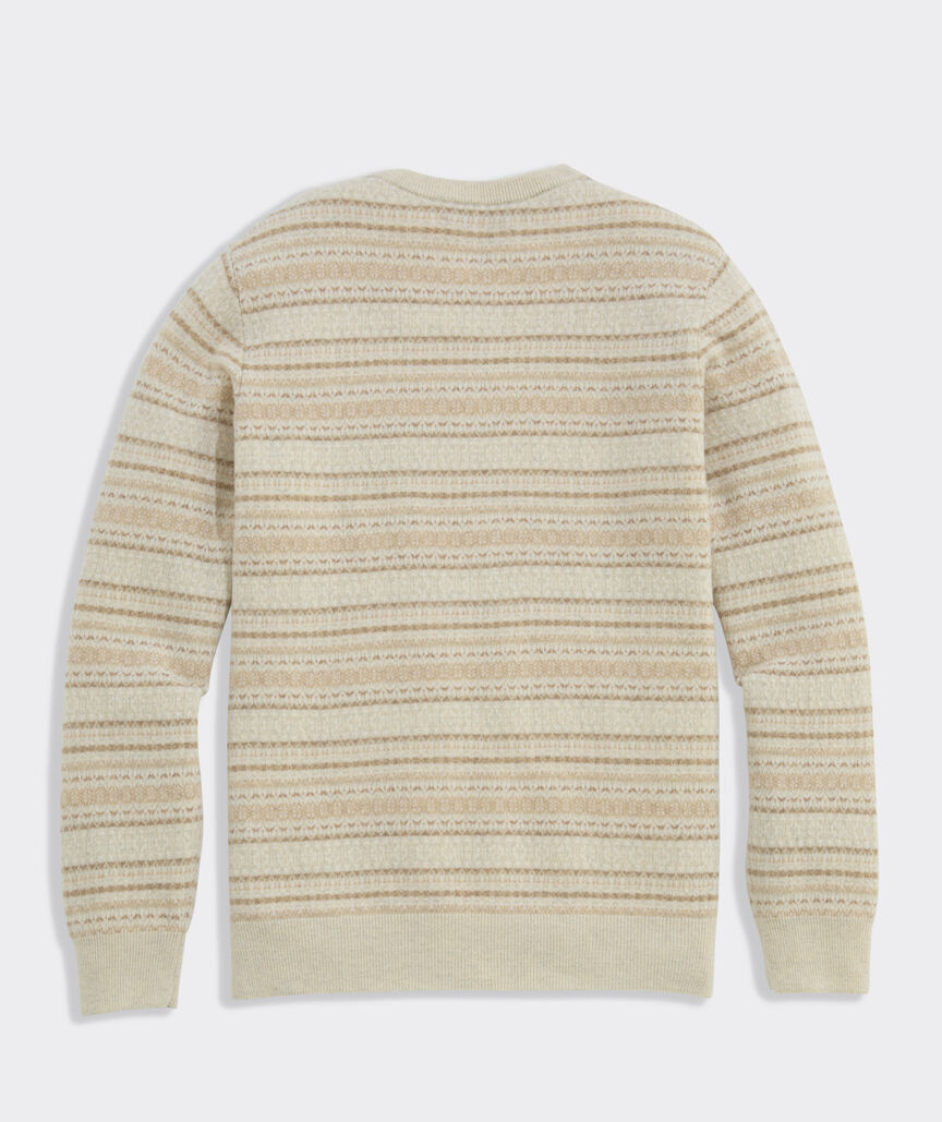 Fair Isle Crew Sweater