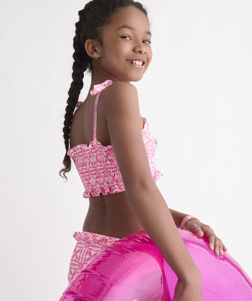 Girls' Smocked Bikini
