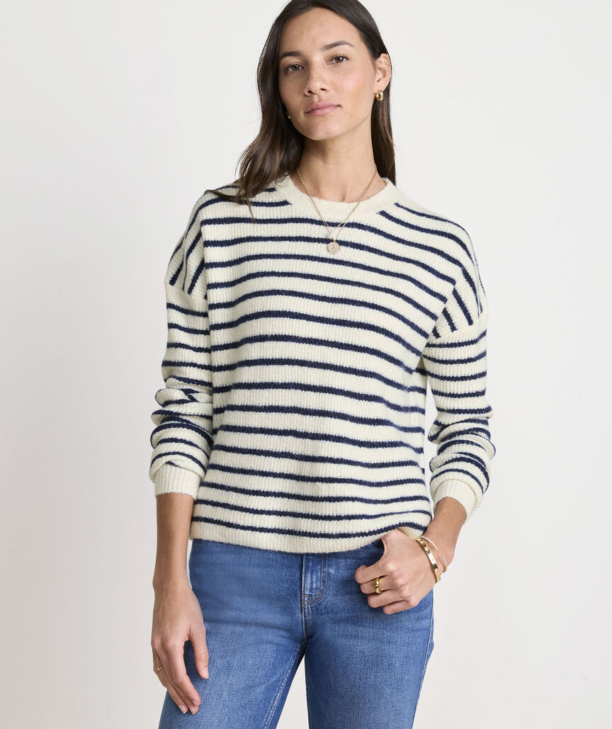 Ribbed Crewneck Sweater