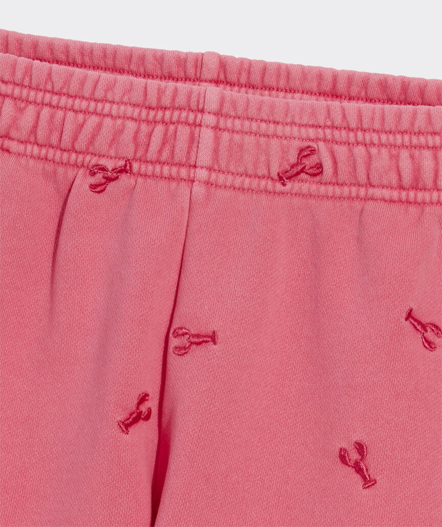 Surf Terry Embroidered Gym Shorts