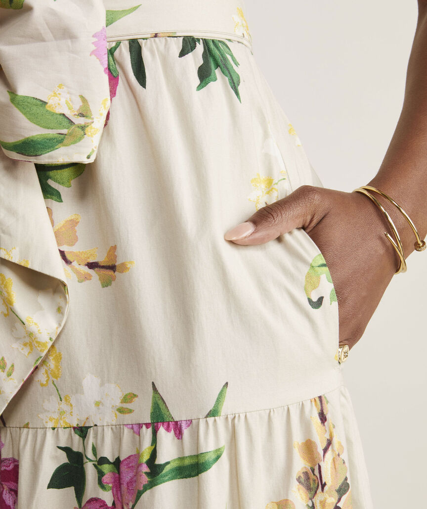 Kentucky Derby Tiered Maxi Dress