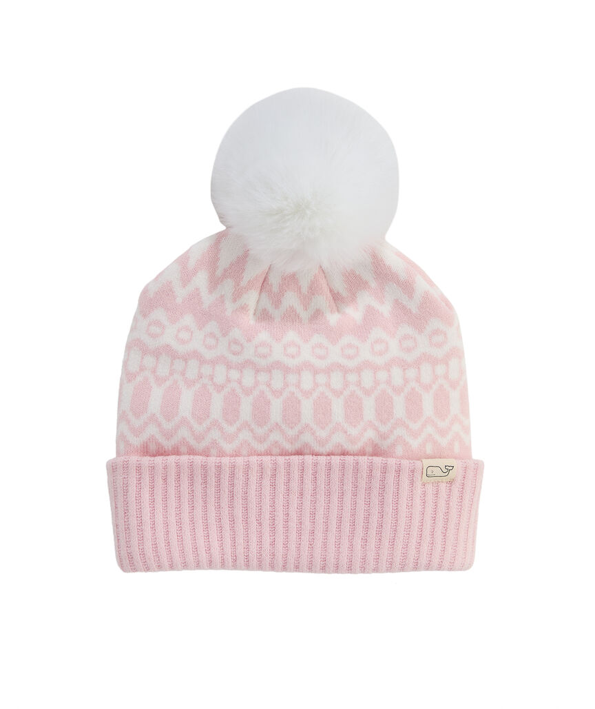 OUTLET Girls' Fair Isle Beanie