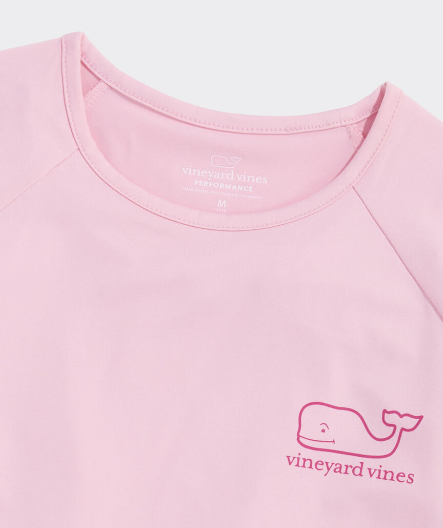 Girls' Whale Harbor Performance Long-Sleeve Tee