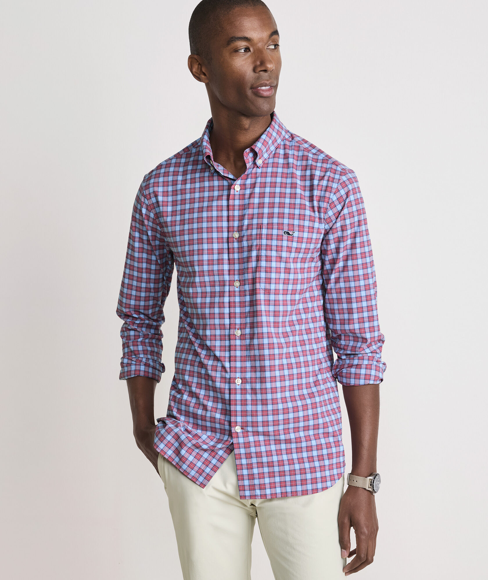 Performance Duval Check Featherweight Shirt
