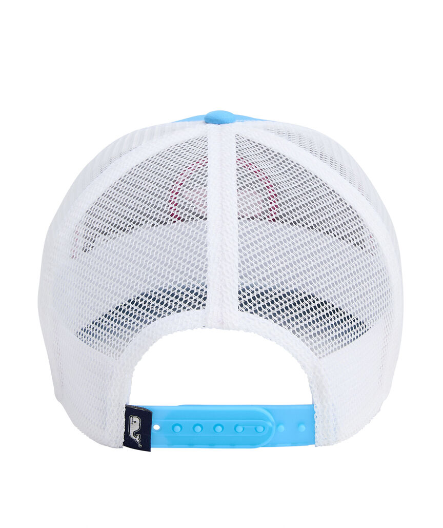 OUTLET Women's Whale Dot Performance Trucker Hat