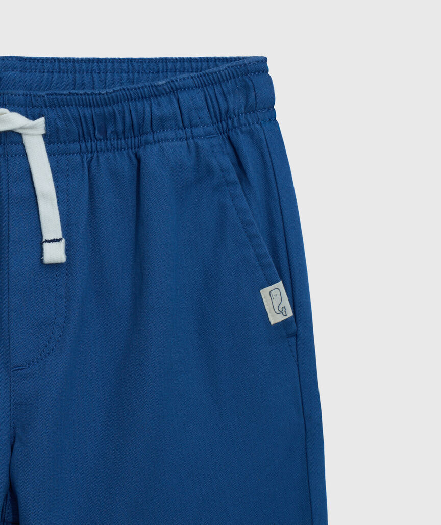 OUTLET Boys' Herringbone Pull-On Chinos