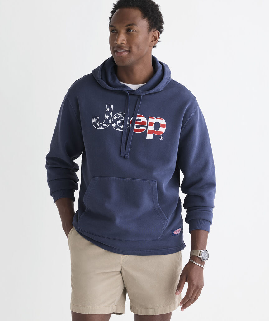 Jeep Collection Americana Surf Terry Hoodie
