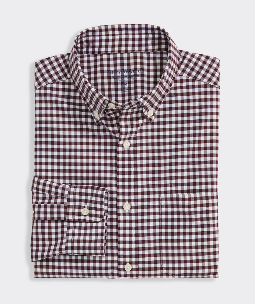 On-The-Go brrr° Gingham Shirt