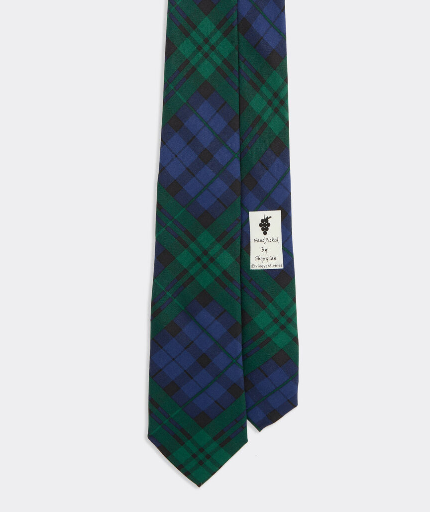 Boys' Noel Blackwatch Silk Tie