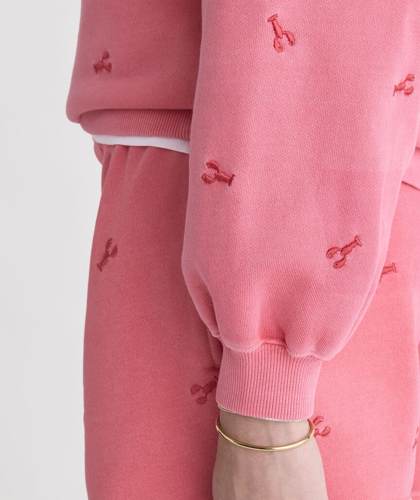 Surf Terry Embroidered Sweatshirt