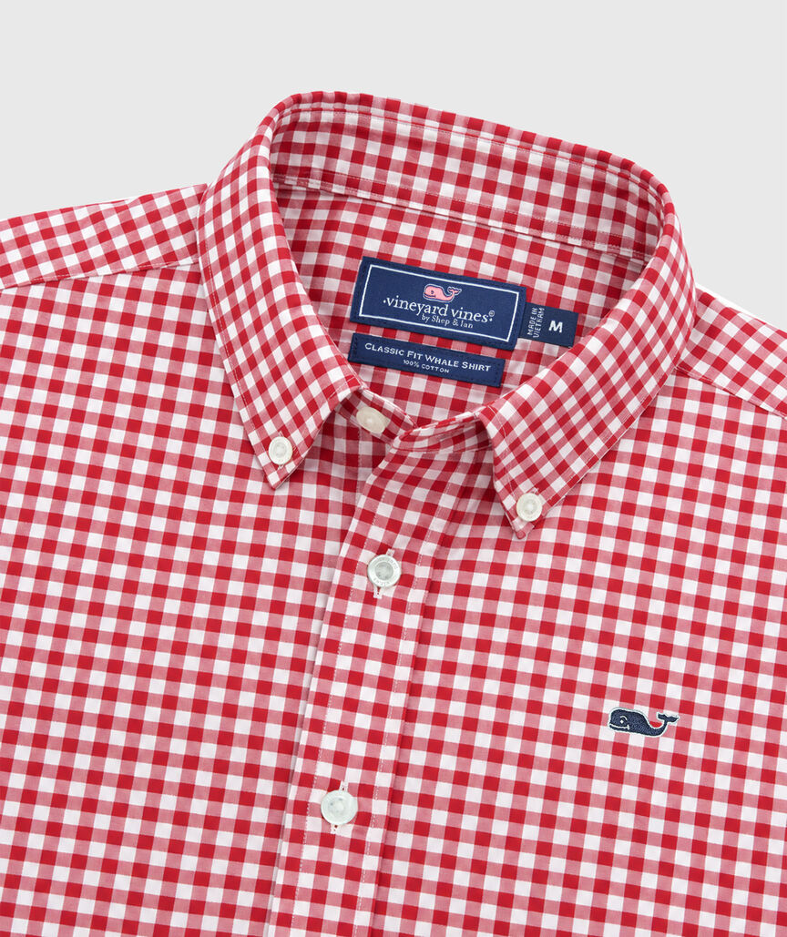 OUTLET Poplin Gingham Shirt