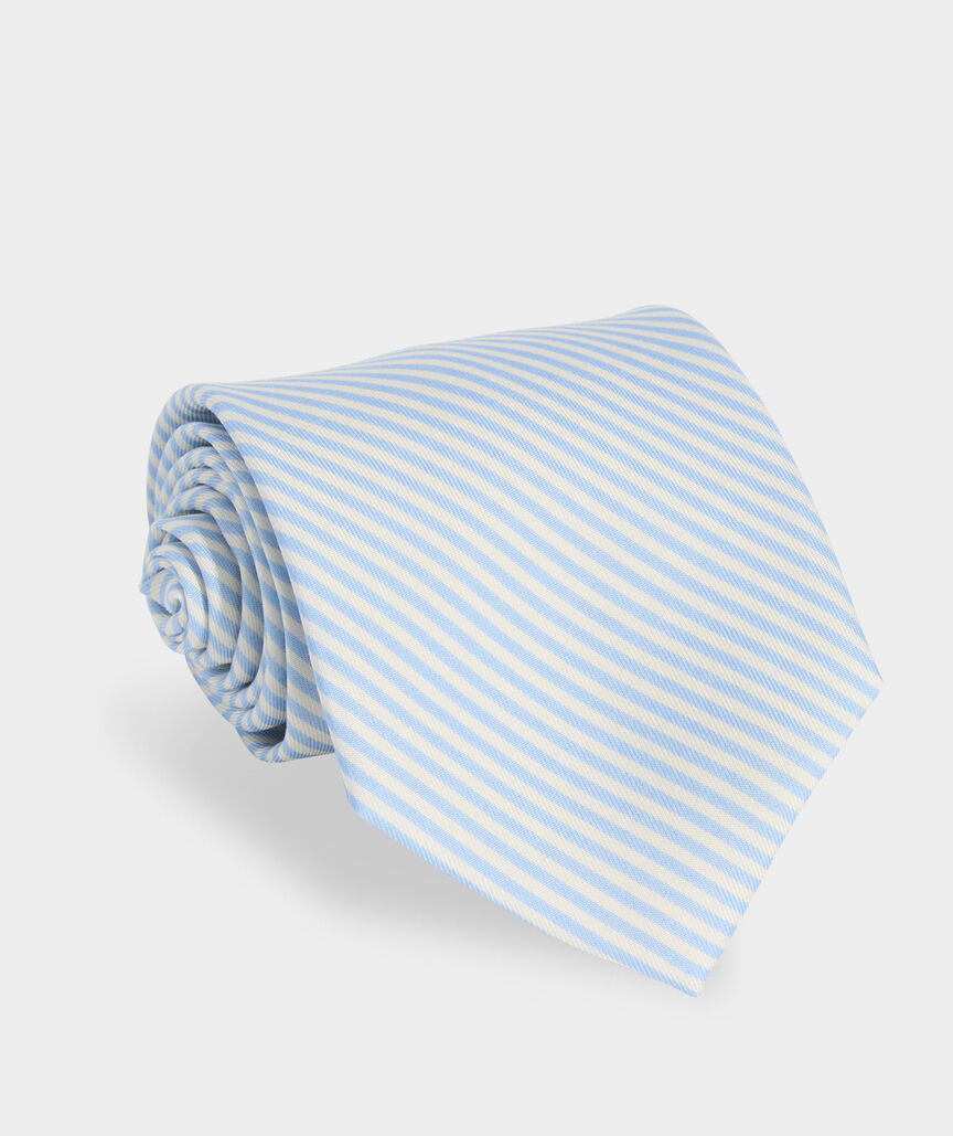 Vineyard Seersucker Silk Tie