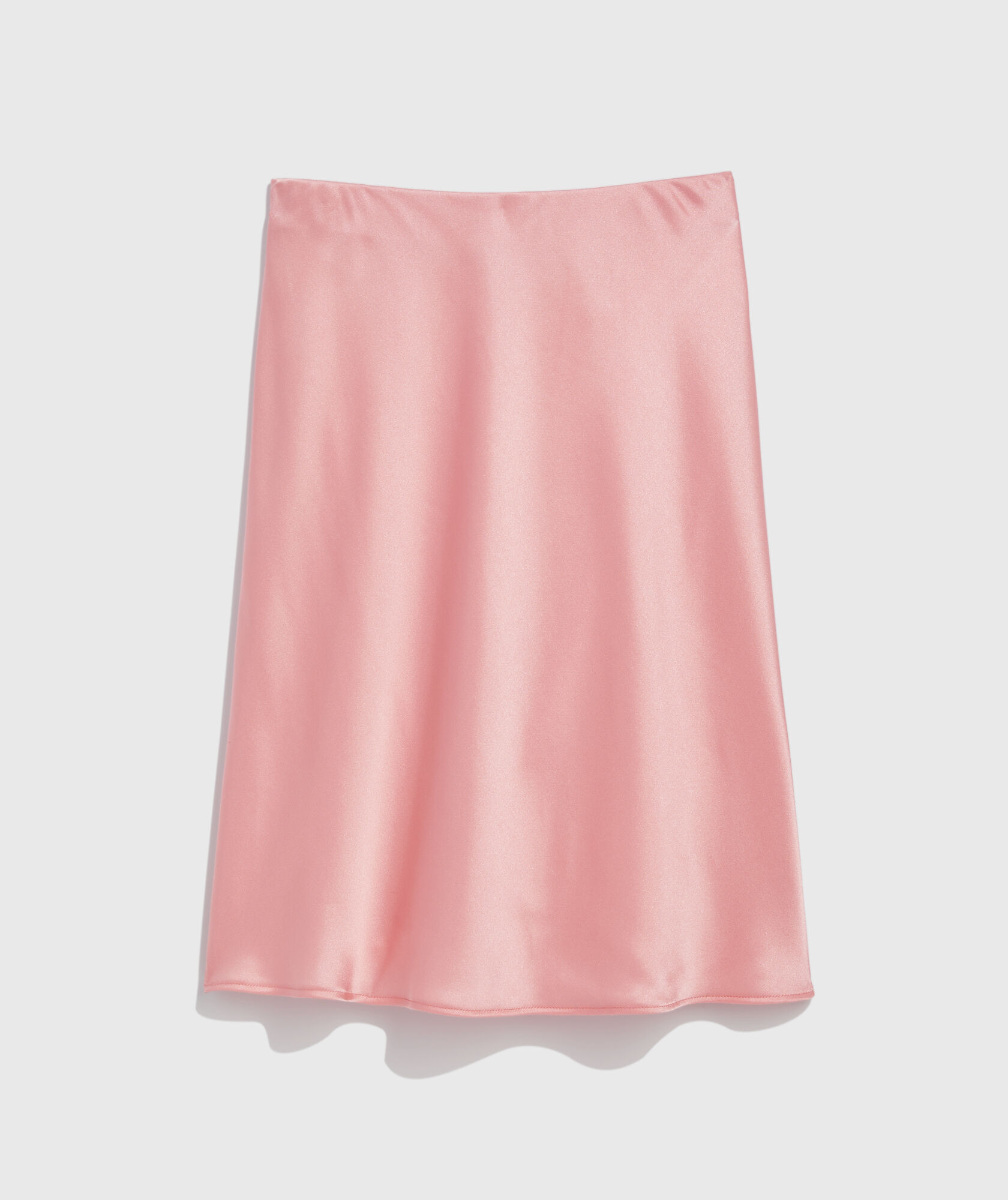 Silky Mini Slip Skirt