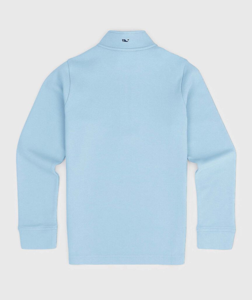 OUTLET Boys' Jersey Cotton Quarter-Zip