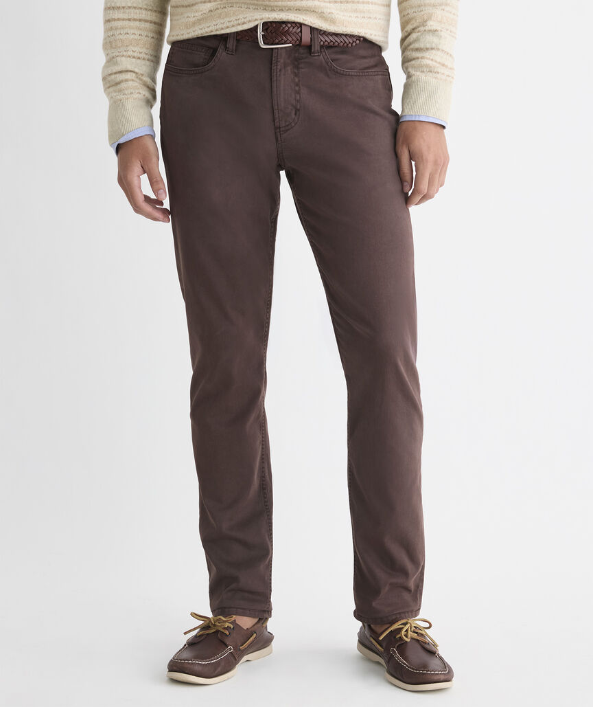 Bayside Sateen 5-Pocket Pants