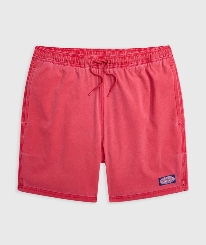 OUTLET 7 Inch Sunwashed Chappy Swim Trunks