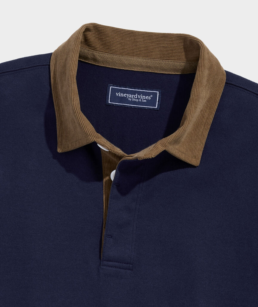 Corduroy Collar Rugby Shirt