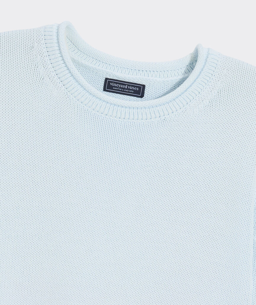 Katie Cotton Garment-Dyed Rollneck Sweater