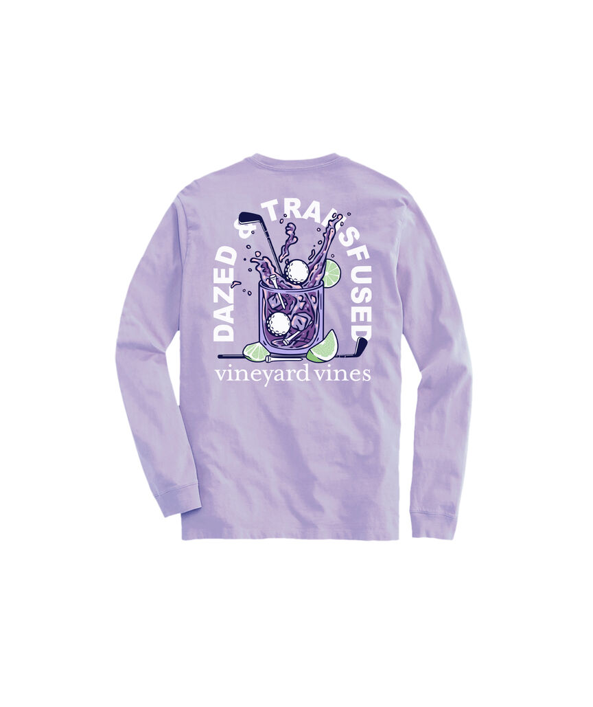 OUTLET Dazed and Transfused Long-Sleeve Pocket Tee