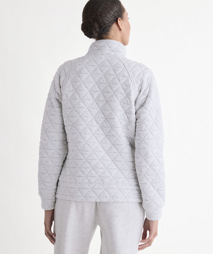 Coastal Quilted Half-Zip