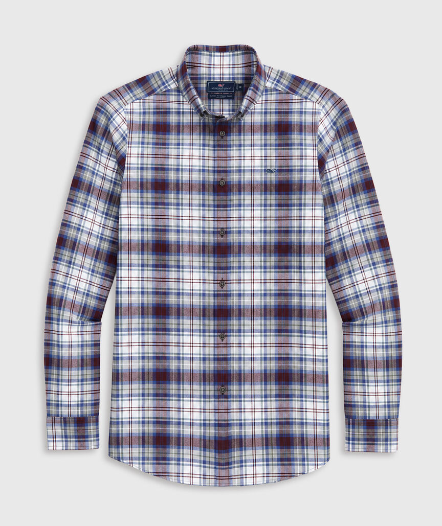 OUTLET Flannel Plaid Shirt
